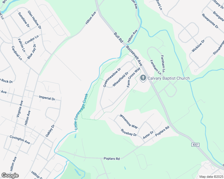 map of restaurants, bars, coffee shops, grocery stores, and more near 1460 Wheatfield Dr in York