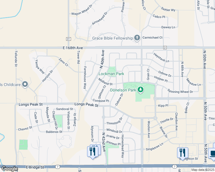map of restaurants, bars, coffee shops, grocery stores, and more near 494 Stetson Court in Brighton
