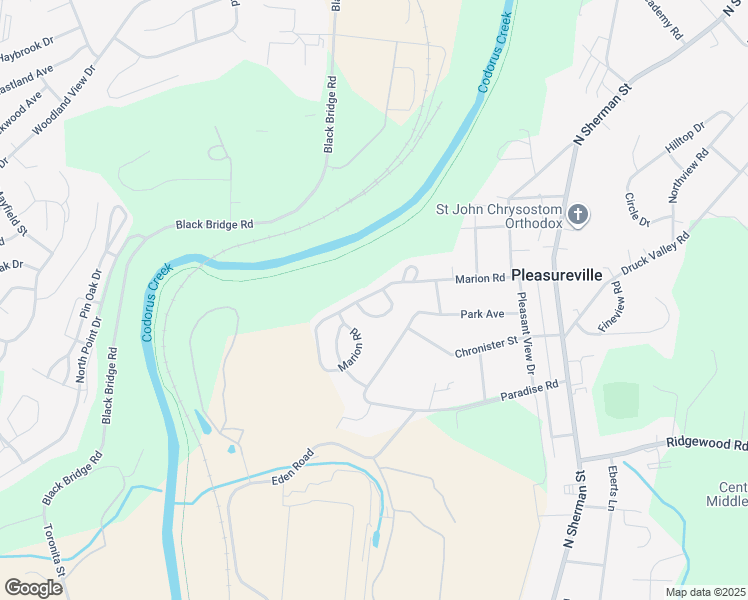 map of restaurants, bars, coffee shops, grocery stores, and more near 524 Marion Road in York