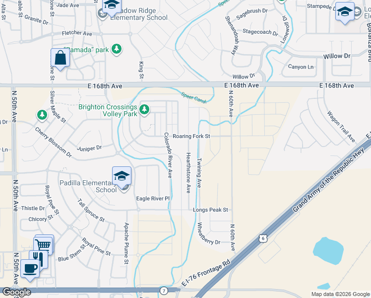 map of restaurants, bars, coffee shops, grocery stores, and more near 729 Hearthstone Avenue in Brighton
