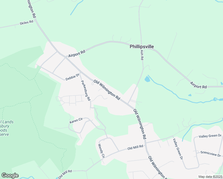 map of restaurants, bars, coffee shops, grocery stores, and more near 552 Old Wilmington Road in Coatesville