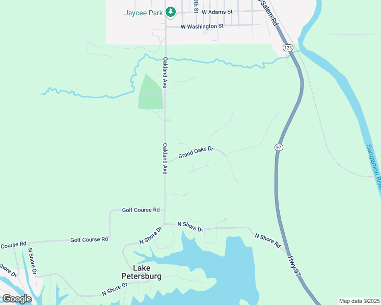 map of restaurants, bars, coffee shops, grocery stores, and more near 2 Prairie Lane in Petersburg