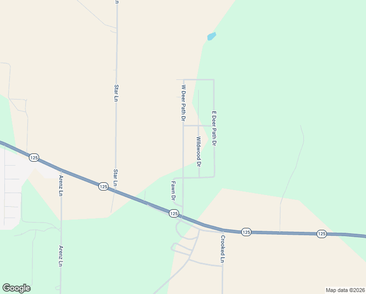 map of restaurants, bars, coffee shops, grocery stores, and more near West Deer Path Drive in Beardstown