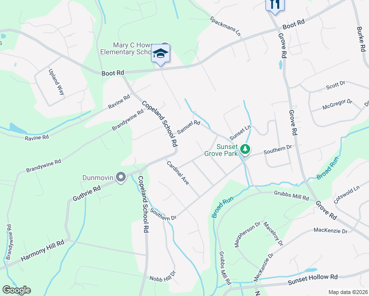 map of restaurants, bars, coffee shops, grocery stores, and more near 1286 Belmont Avenue in West Chester