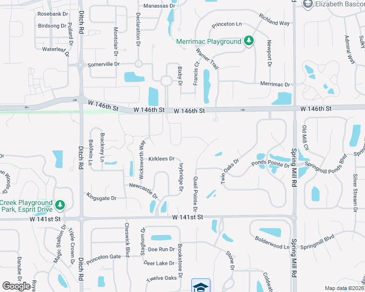 map of restaurants, bars, coffee shops, grocery stores, and more near 947 West 146th Street in Carmel