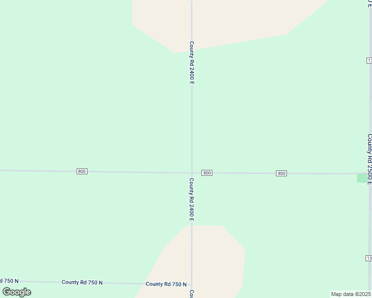 map of restaurants, bars, coffee shops, grocery stores, and more near 811 County Road 2400 East in Homer