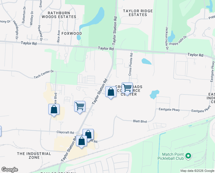 map of restaurants, bars, coffee shops, grocery stores, and more near 791 Cross Pointe Road in Gahanna
