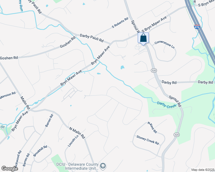 map of restaurants, bars, coffee shops, grocery stores, and more near 788 Fawn Hill Lane in Broomall