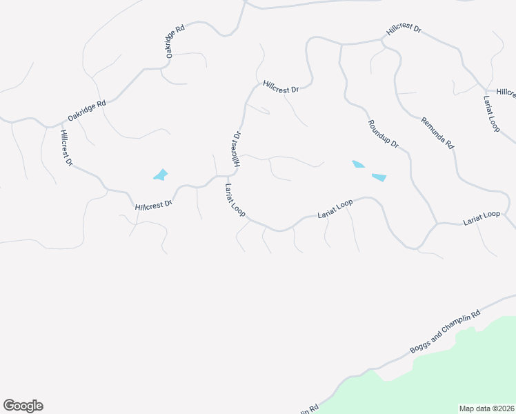 map of restaurants, bars, coffee shops, grocery stores, and more near 16305-16321 Lariat Loop in Corning