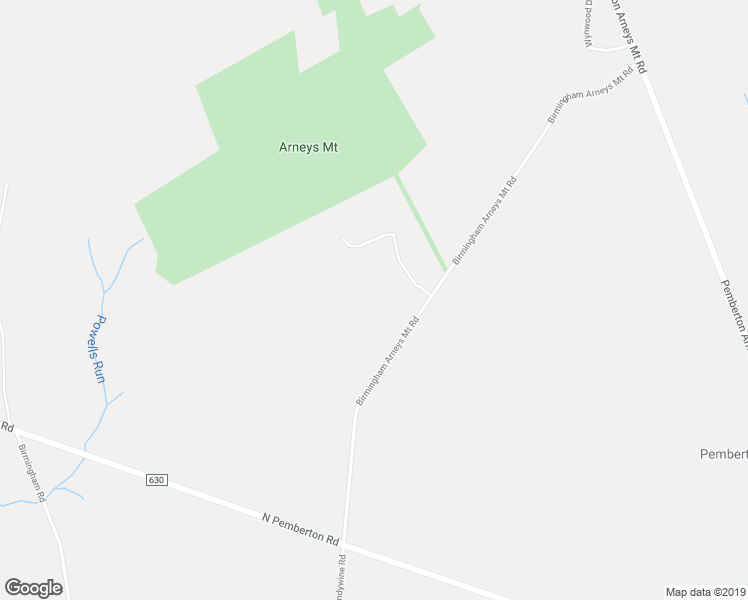 map of restaurants, bars, coffee shops, grocery stores, and more near 427 Birmingham Arneys Mount Road in Pemberton