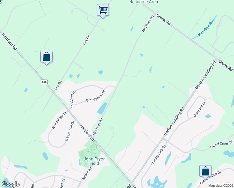 map of restaurants, bars, coffee shops, grocery stores, and more near 700 McElwee Road in Moorestown