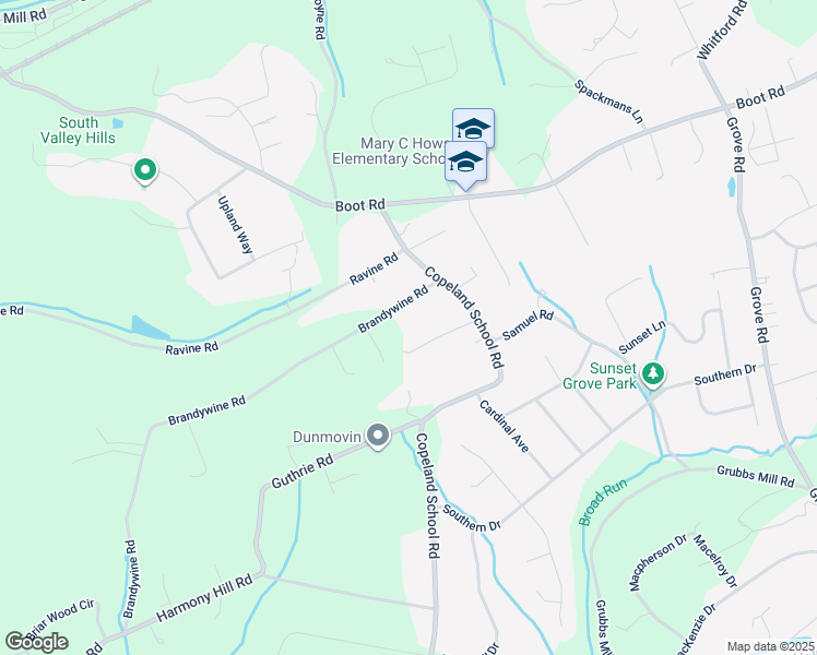 map of restaurants, bars, coffee shops, grocery stores, and more near 801 Beam Road in West Chester