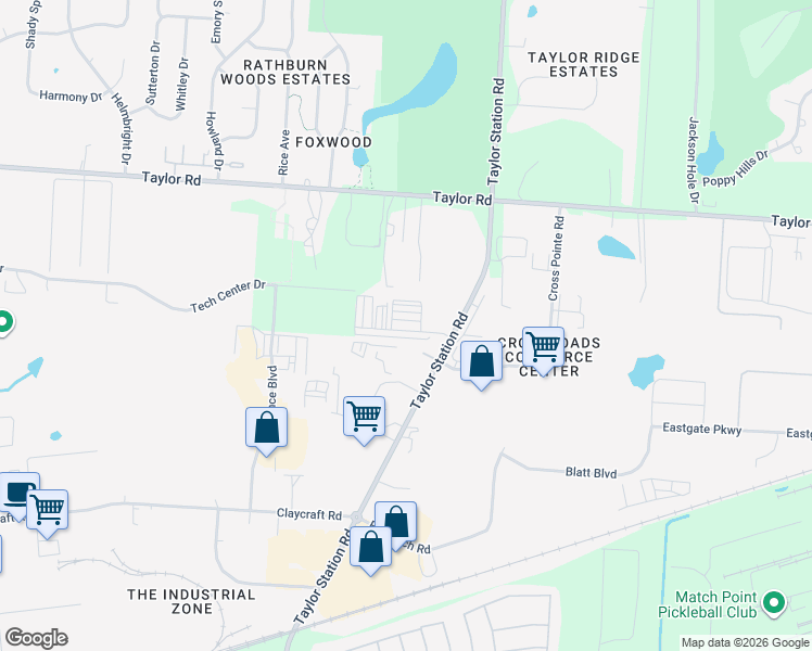 map of restaurants, bars, coffee shops, grocery stores, and more near 841-855 Taylor Station Road in Franklin County