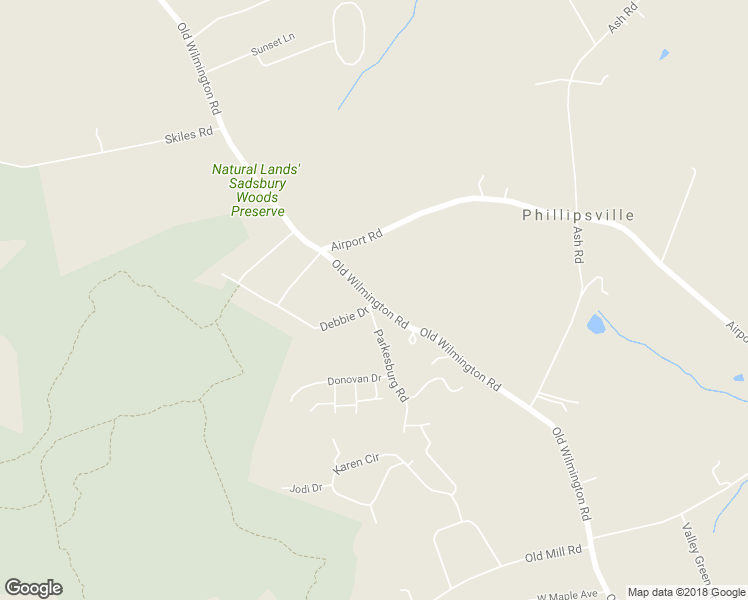 map of restaurants, bars, coffee shops, grocery stores, and more near 216 Debbie Drive in Coatesville