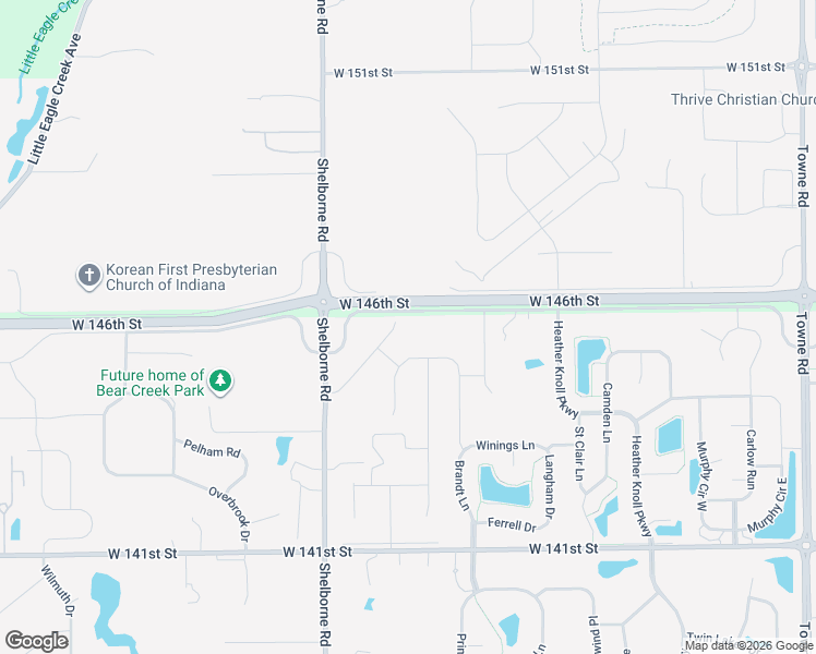 map of restaurants, bars, coffee shops, grocery stores, and more near West 146th Street in Westfield