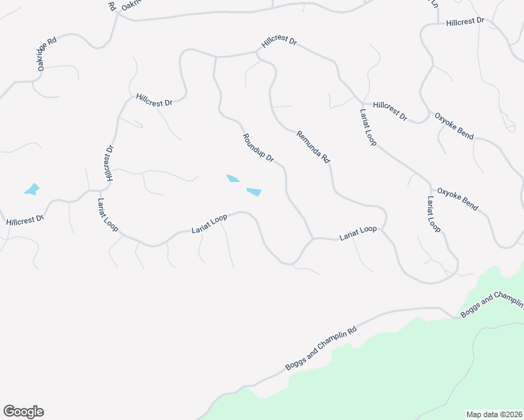 map of restaurants, bars, coffee shops, grocery stores, and more near 16300-16426 Lariat Loop in Rancho Tehama Reserve