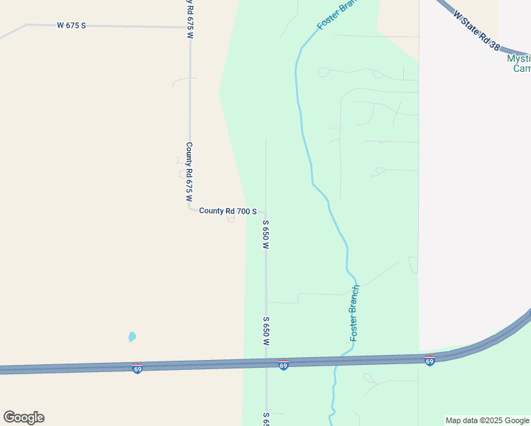 map of restaurants, bars, coffee shops, grocery stores, and more near 9180 County Road 700 South in Pendleton