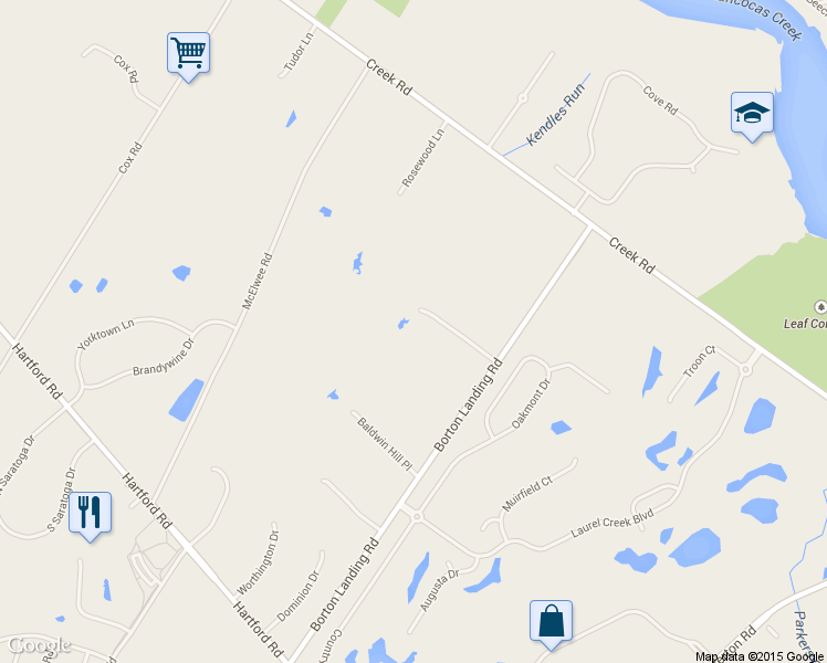 map of restaurants, bars, coffee shops, grocery stores, and more near 5 Cortland Shire Drive in Moorestown