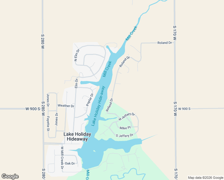 map of restaurants, bars, coffee shops, grocery stores, and more near 3578-3658 Roland Drive in Kingman
