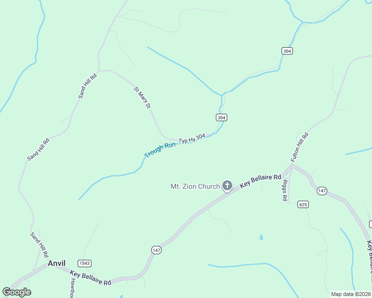 map of restaurants, bars, coffee shops, grocery stores, and more near 53520 Trough Run Road in Bellaire