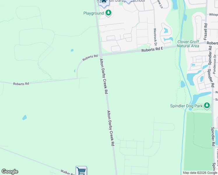 map of restaurants, bars, coffee shops, grocery stores, and more near 2398 Alton Darby Creek Road in Hilliard