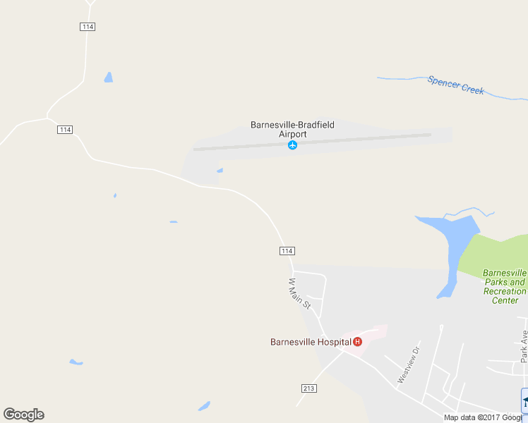 map of restaurants, bars, coffee shops, grocery stores, and more near 61930 Fairview Road in Barnesville