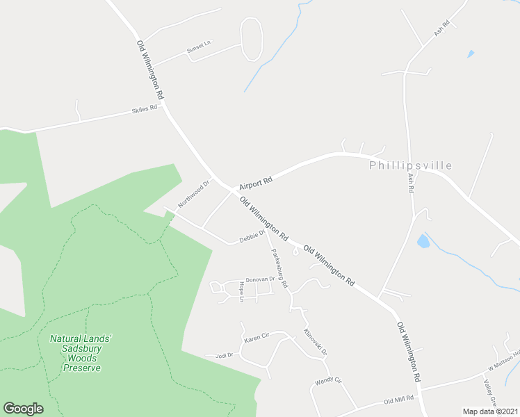map of restaurants, bars, coffee shops, grocery stores, and more near 512 Old Wilmington Road in Coatesville