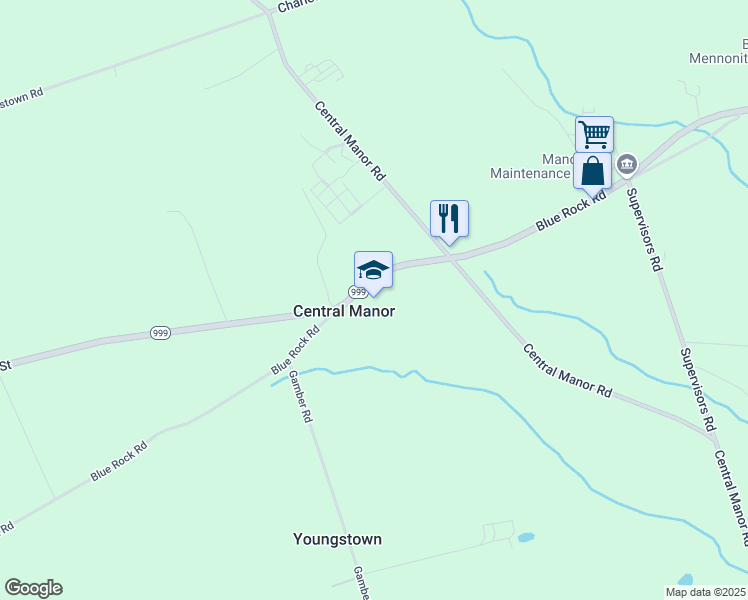 map of restaurants, bars, coffee shops, grocery stores, and more near 3717 Blue Rock Road in Washington Borough