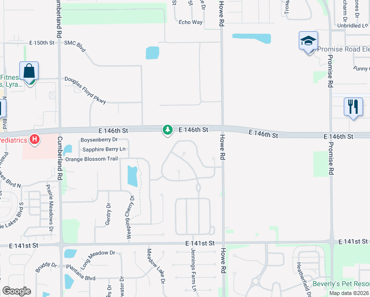 map of restaurants, bars, coffee shops, grocery stores, and more near 14554 Stewart Circle in Fishers