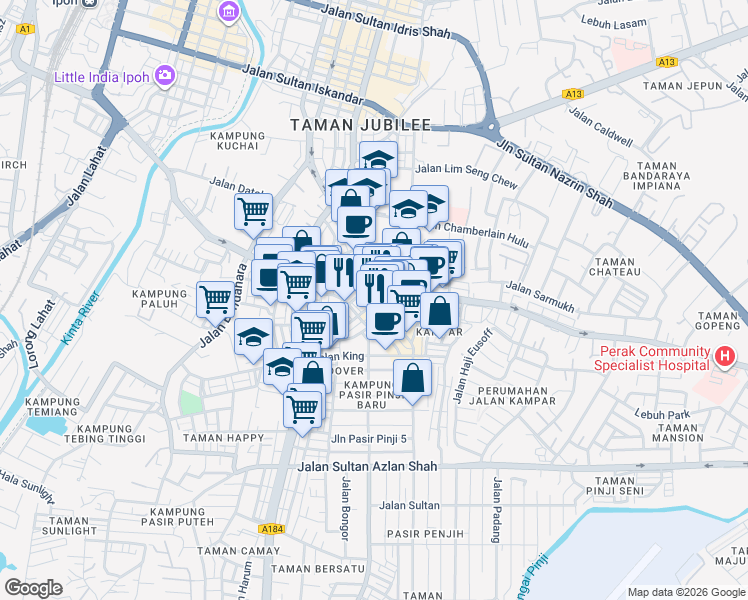 Jalan Tokong Ipoh Perak Walk Score