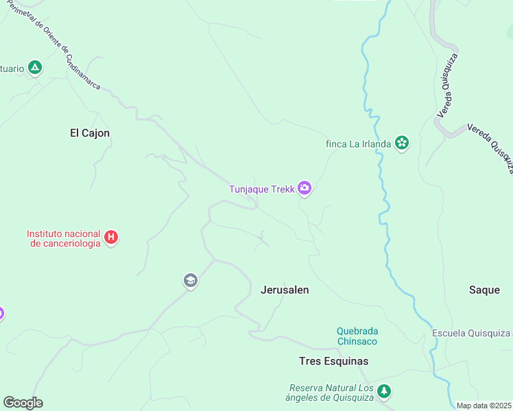 map of restaurants, bars, coffee shops, grocery stores, and more near Unnamed Road in La Calera