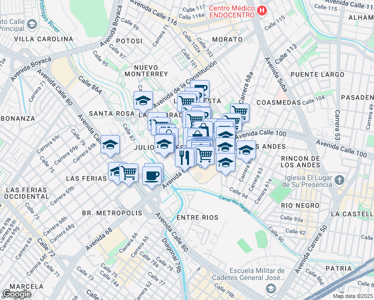 9616 Carrera 68B, Bogotá Cundinamarca Walk Score