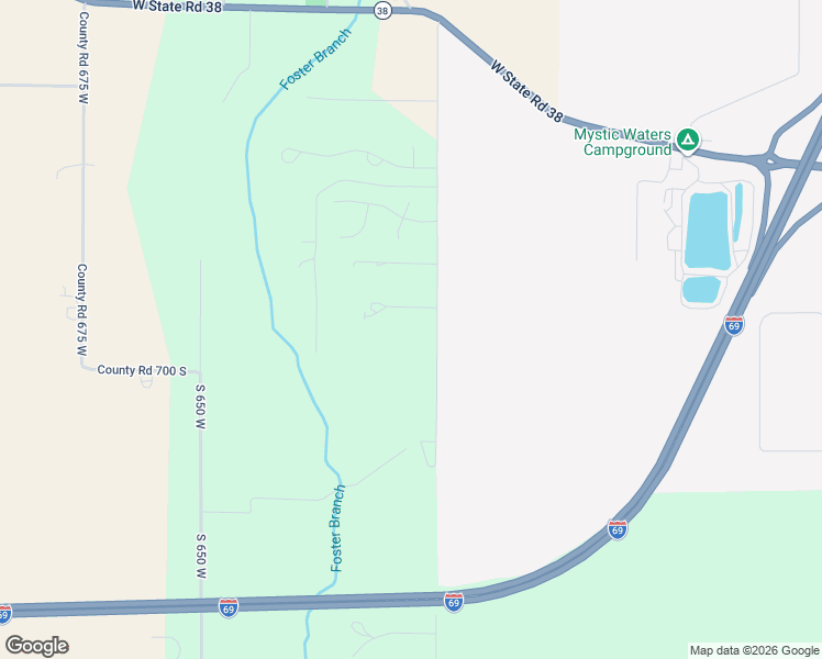 map of restaurants, bars, coffee shops, grocery stores, and more near 7117 South 600 West in Pendleton