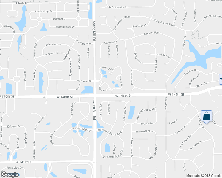 map of restaurants, bars, coffee shops, grocery stores, and more near 9156 Handel Drive in Carmel