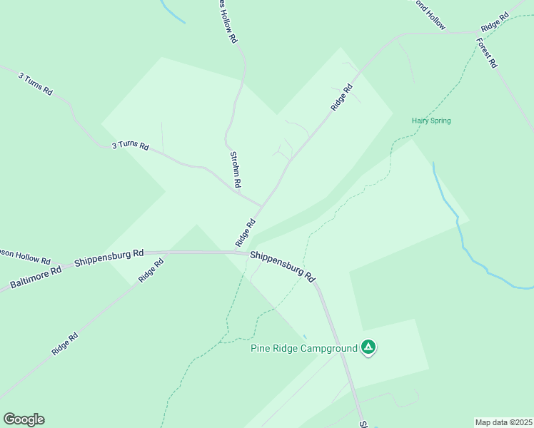 map of restaurants, bars, coffee shops, grocery stores, and more near 153 Ridge Road in Biglerville