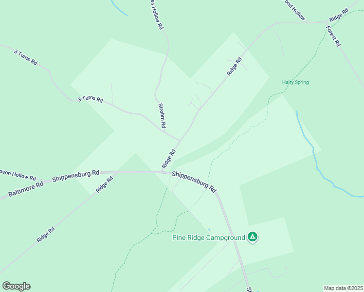 map of restaurants, bars, coffee shops, grocery stores, and more near 153 Ridge Road in Biglerville