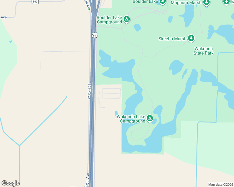 map of restaurants, bars, coffee shops, grocery stores, and more near 32848 Waverly Street in La Grange