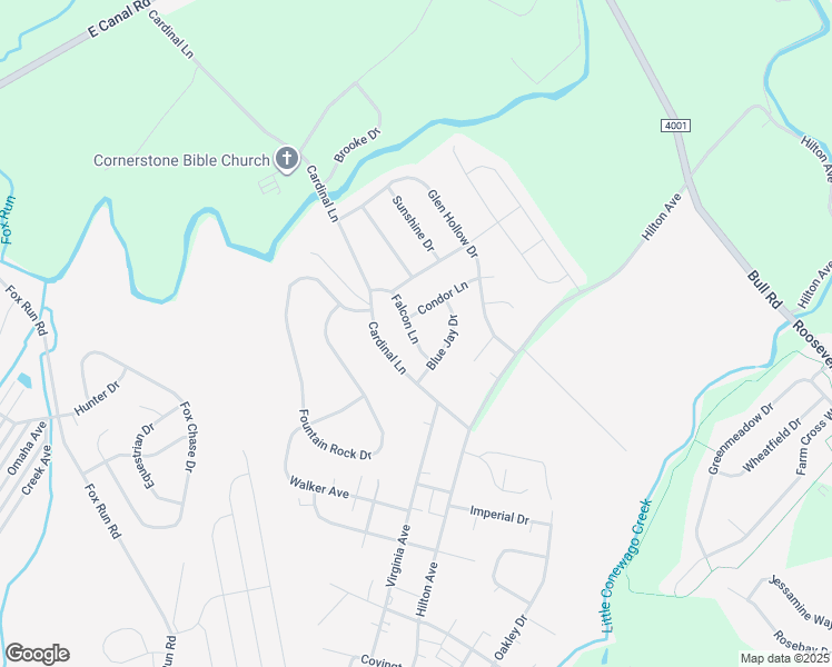 map of restaurants, bars, coffee shops, grocery stores, and more near 1596 Blue Jay Drive in Dover