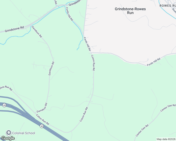 map of restaurants, bars, coffee shops, grocery stores, and more near 319 Colvin Run Road in Grindstone