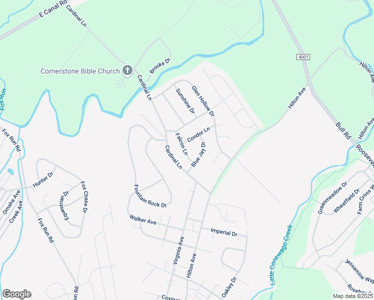 map of restaurants, bars, coffee shops, grocery stores, and more near 1596 Blue Jay Drive in Dover