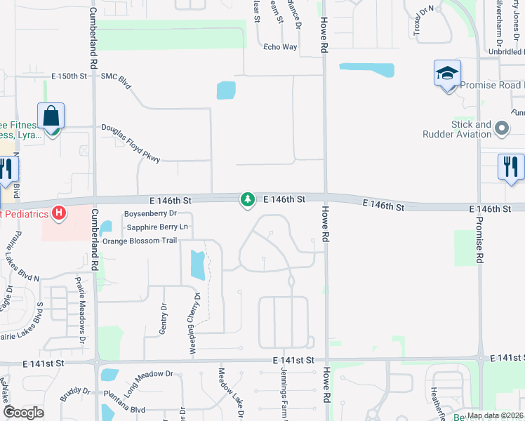 map of restaurants, bars, coffee shops, grocery stores, and more near 10326 Lee Stewart Lane in Fishers