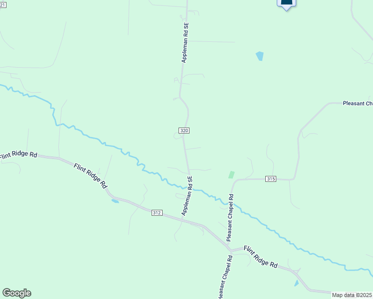 map of restaurants, bars, coffee shops, grocery stores, and more near 6270-6356 Appleman Road Southeast in Heath