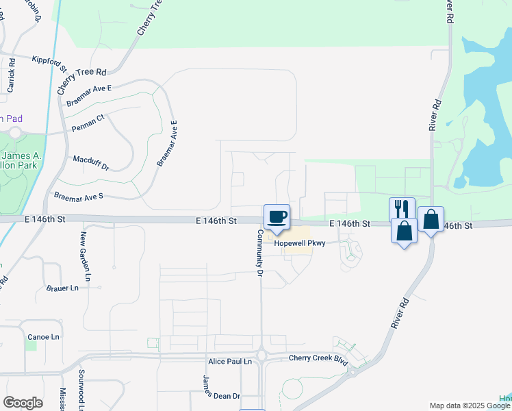 map of restaurants, bars, coffee shops, grocery stores, and more near 7160 Oxfordshire Boulevard in Noblesville