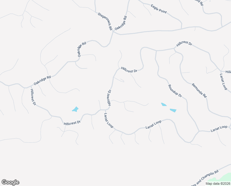 map of restaurants, bars, coffee shops, grocery stores, and more near 16305 Hillcrest Drive in Corning