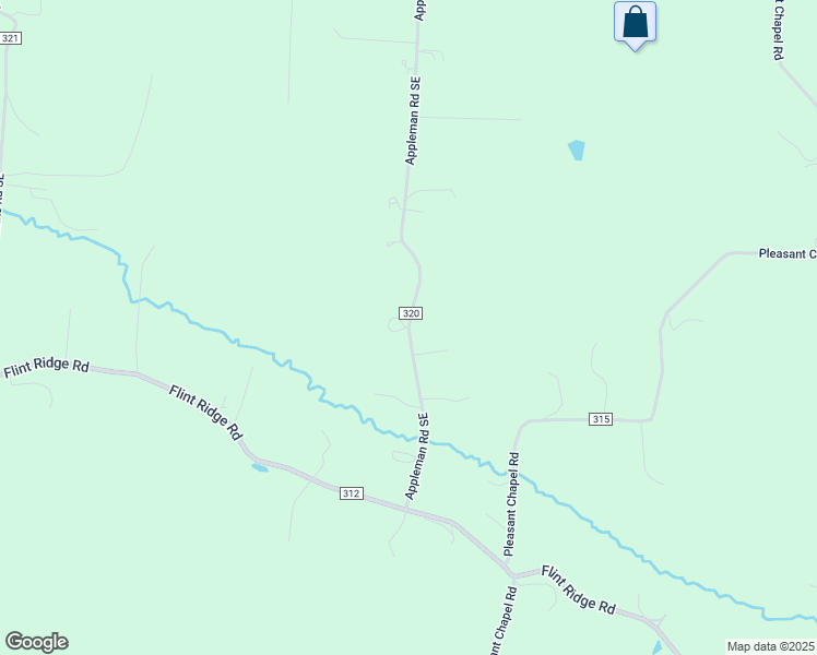 map of restaurants, bars, coffee shops, grocery stores, and more near 6270 Appleman Road Southeast in Heath