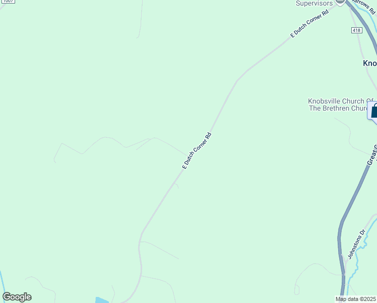 map of restaurants, bars, coffee shops, grocery stores, and more near 2033 East Dutch Corner Road in McConnellsburg