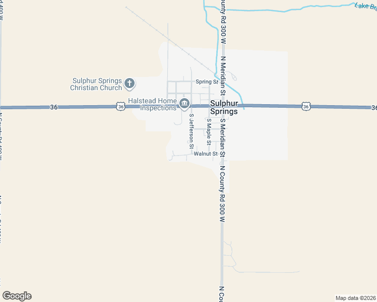 map of restaurants, bars, coffee shops, grocery stores, and more near 209 Jefferson Street in Sulphur Springs
