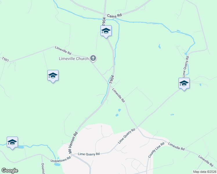 map of restaurants, bars, coffee shops, grocery stores, and more near 642 Mount Vernon Road in Gap