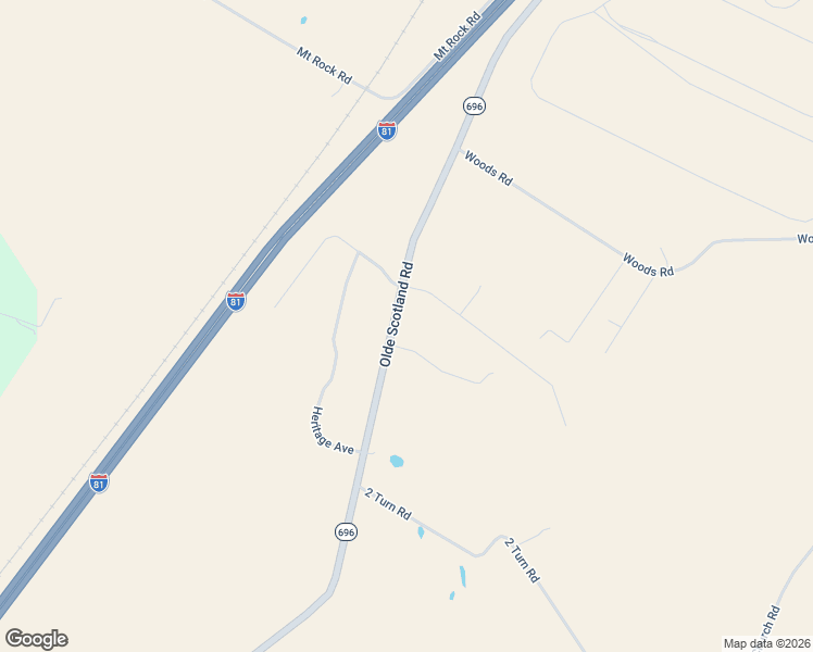 map of restaurants, bars, coffee shops, grocery stores, and more near 7064 Olde Scotland Road in Shippensburg