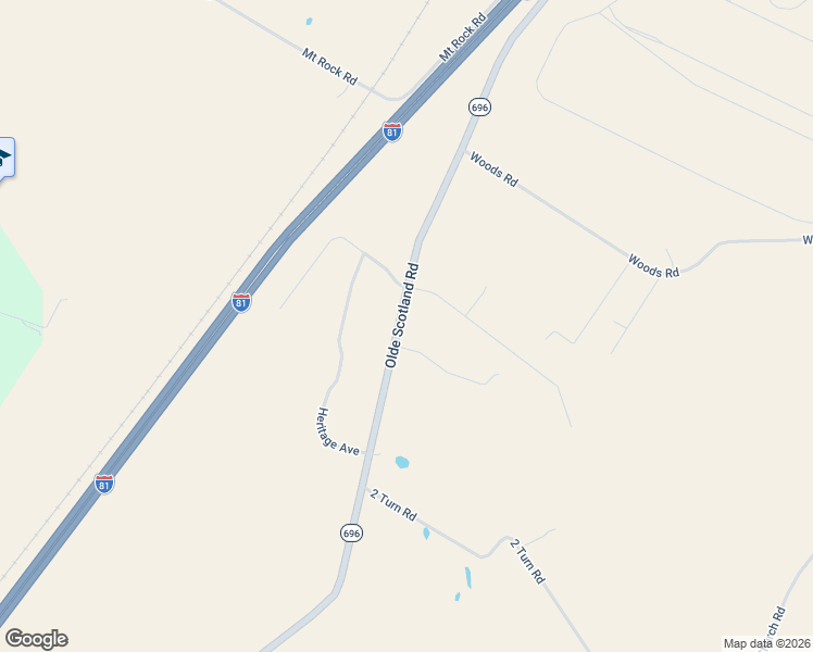 map of restaurants, bars, coffee shops, grocery stores, and more near 7064 Olde Scotland Road in Shippensburg